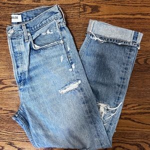 Agolde denim jeans (Aritzia)